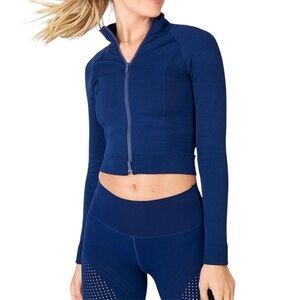 Fabletics blue jacket